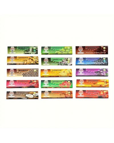 Papéis com sabor a vespa - vários sabores