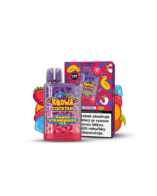 KURWA COCKTAIL Mango Fresa Helado 2% | 20mg/ml