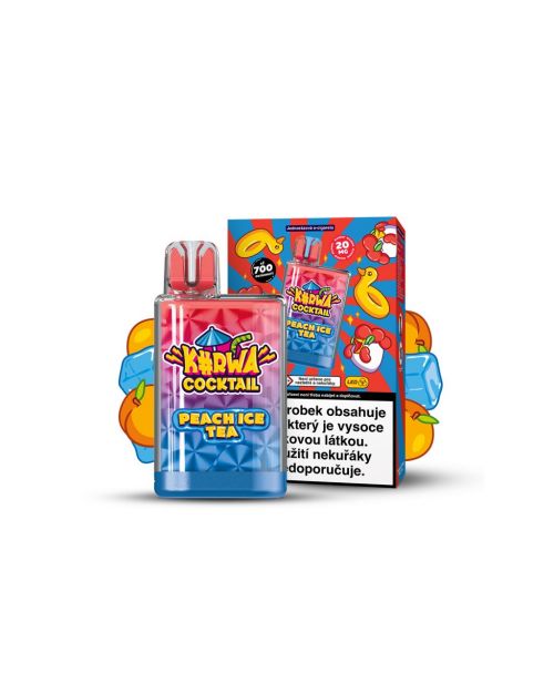 KURWA COCKTAIL Perzik IJsthee 2% | 20mg/ml