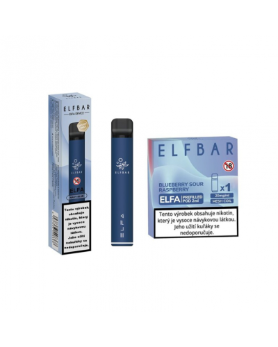 Elf Bar ELFA POD Starter Kit Blueberry Sour Raspberry | 20mg/ml