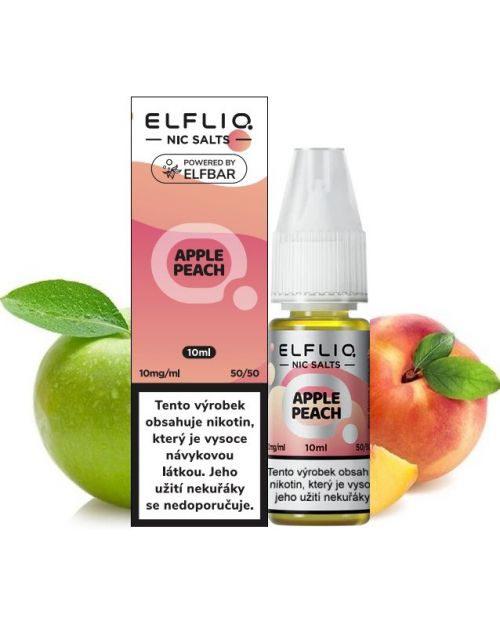 E-liquid ELF LIQ μήλο ροδάκινο | 10mg/ml