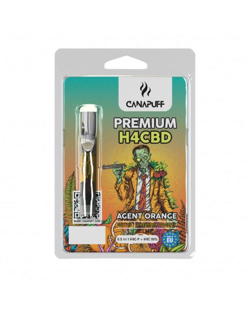 96% H4-CBD Kartusche Agent Orange 0,5ml | Canapuff
