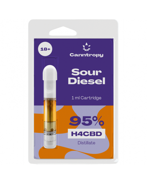 95% H4-CBD Kartusche Sour Diesel, 1ml | Canntropy