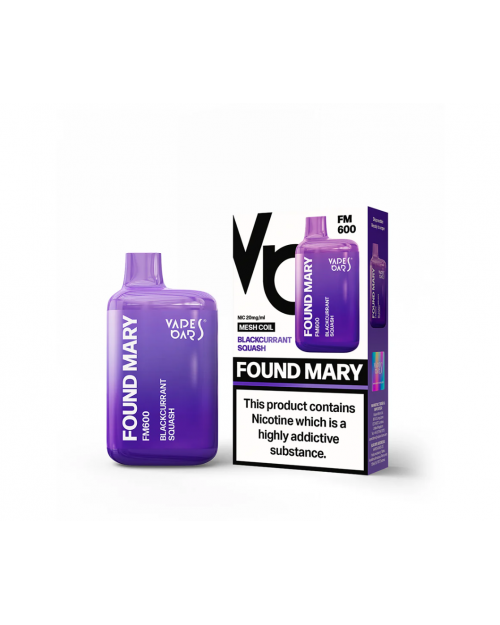 FOUND MARY Schwarze Johannisbeere Kürbis 2% | 20mg/ml