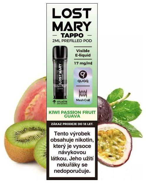 LOST MARY TAPPO Kiwi Passionsfrucht Guave | 17mg/ml
