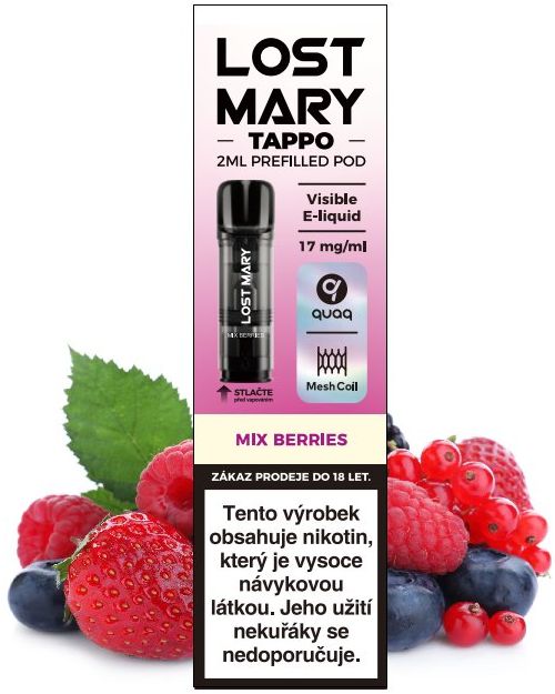 Ricarica LOST MARY TAPPO Mix Berries | 17mg/ml
