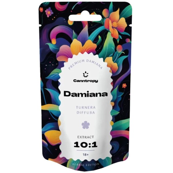 Damiana extract 10:1, 5g - 25g | Canntropy