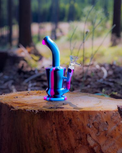 Silikonový bong (19cm)