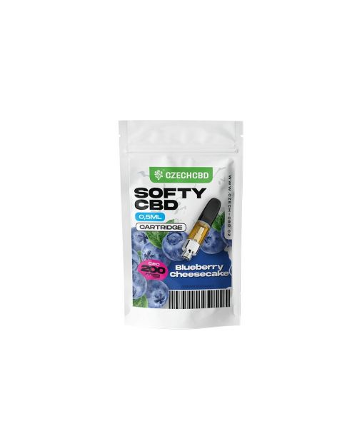 Cartucho Softy CBD Cheesecake de mirtilo 0,5 ml 40% CBD