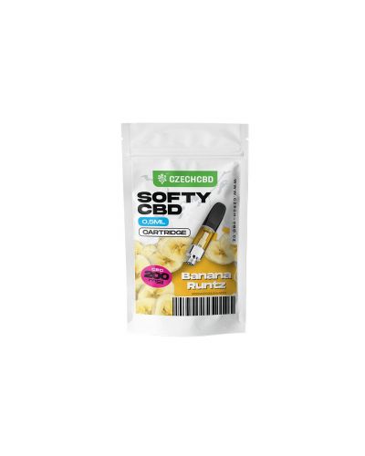 Softy CBD patroon Banana Runtz 0,5 ml 40% CBD