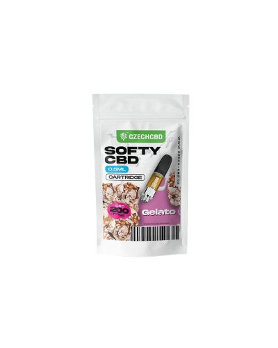 Softy CBD cartuccia Gelato 0,5 ml 40% CBD