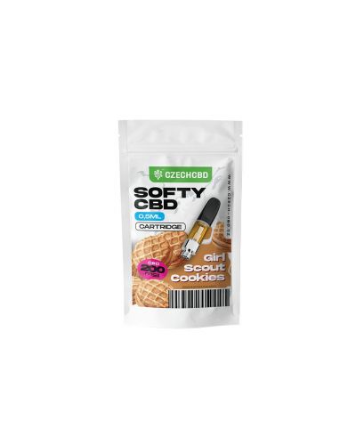 Softy CBD cartridge Girl Scout Cookies 0,5 ml 40% CBD