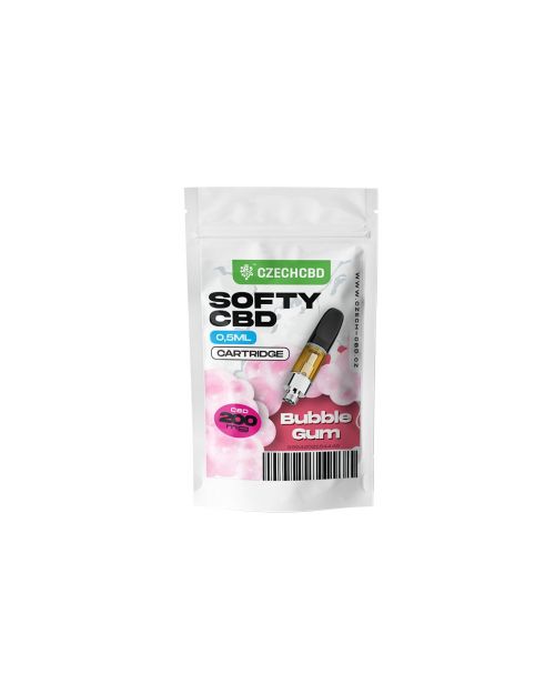 Softy CBD φυσίγγιο Bubble Gum 0,5 ml 40% CBD