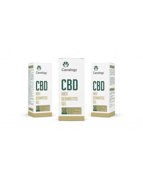 CBD Gel Anti-dermatitis, 50ml | Canapuff