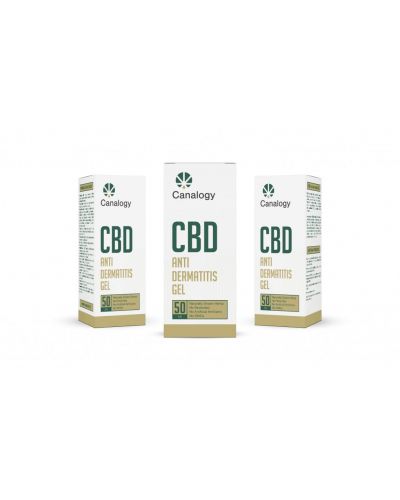 CBD Gel κατά της δερματίτιδας, 50ml | Canapuff