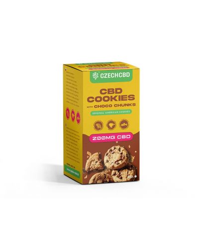 CBD-Kekse, 10 Stück | 200mg CBD | Tschechisches CBD